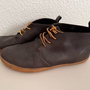 VivoBarefoot Women's Gobi Desert Boots, Brown Leather, Size 40 (U.S Women's 9)